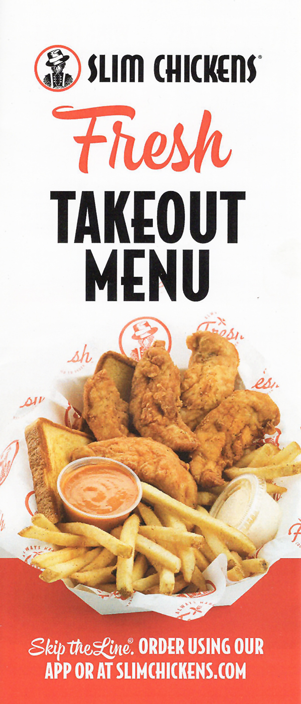 Slim Chickens Menu Lincoln Nebraska